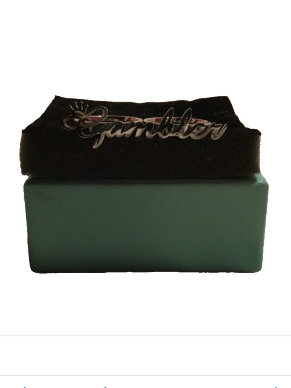 Gambler two finger ring stainless steel size 10
